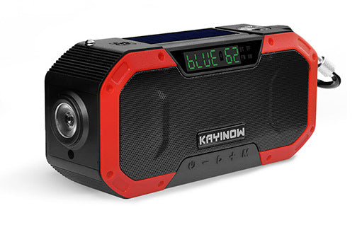 Kayinow - Mini Solar-Powered Hand Radio