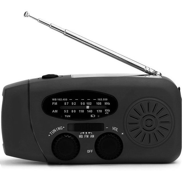 XZT - Emergency Solar Power and Crank Radio/Flashlight