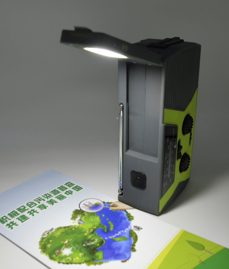Our 5 in 1 Outdoor Portable Solar Crank AM FM Radio
