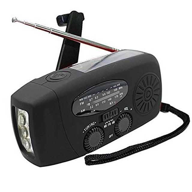 XZT - Emergency Solar Power and Crank Radio/Flashlight