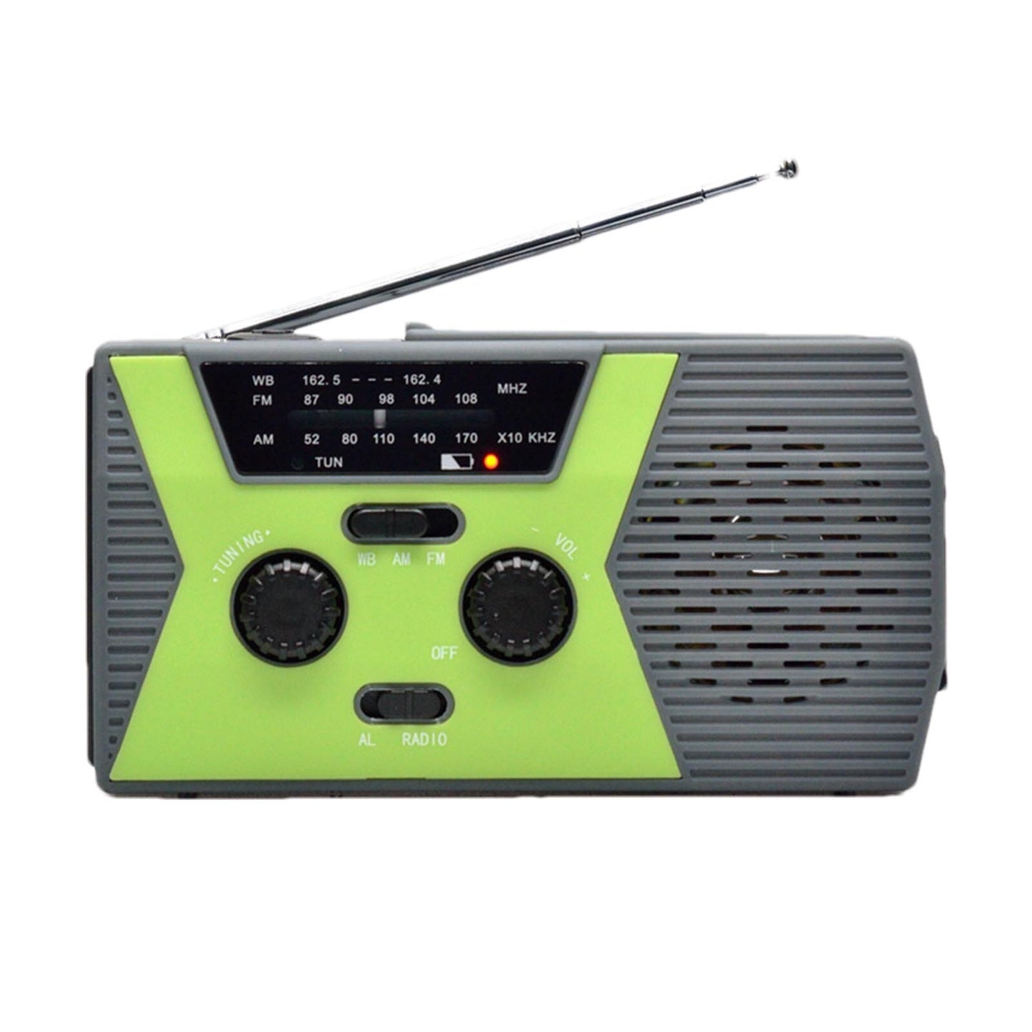 Our 5 in 1 Outdoor Portable Solar Crank AM FM Radio