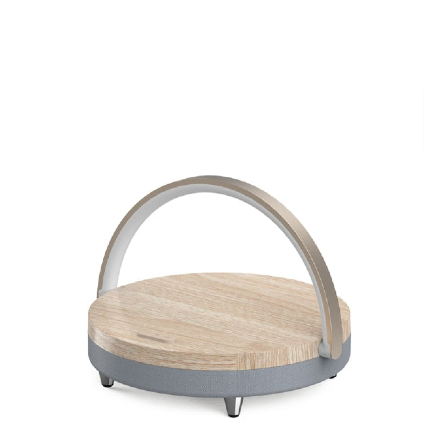 Our Woodgrain Phone Charger/Bluetooth Speaker