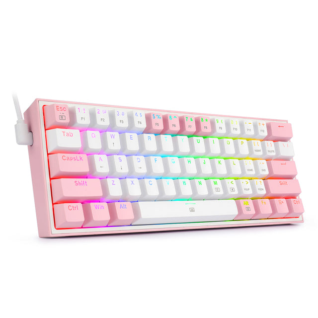 REDRAGON - Wired Red Switch Mini Mechanical Gaming Keyboard