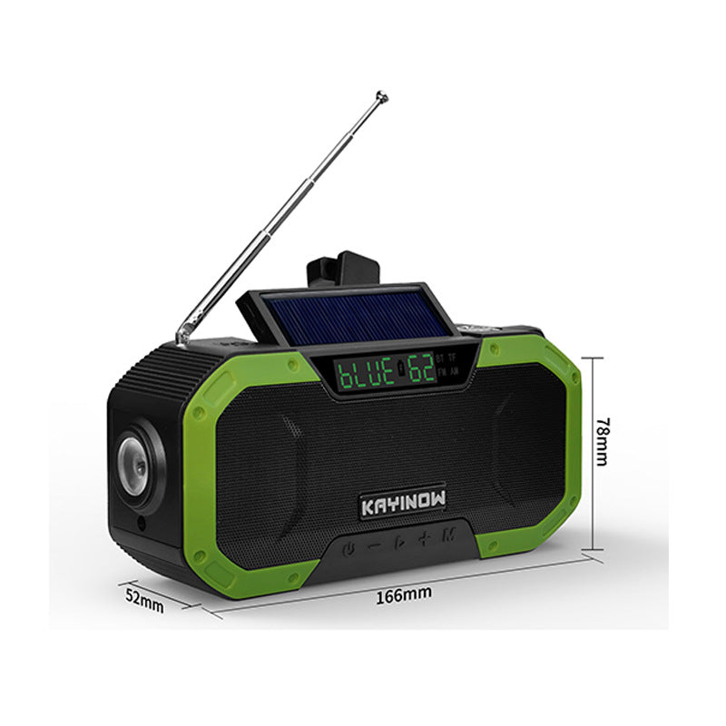 Kayinow - Mini Solar-Powered Hand Radio