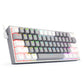 REDRAGON - Wired Red Switch Mini Mechanical Gaming Keyboard